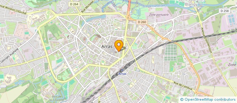 localisation de l'entreprise AUX CAVES DE DELICIOSA à ARRAS