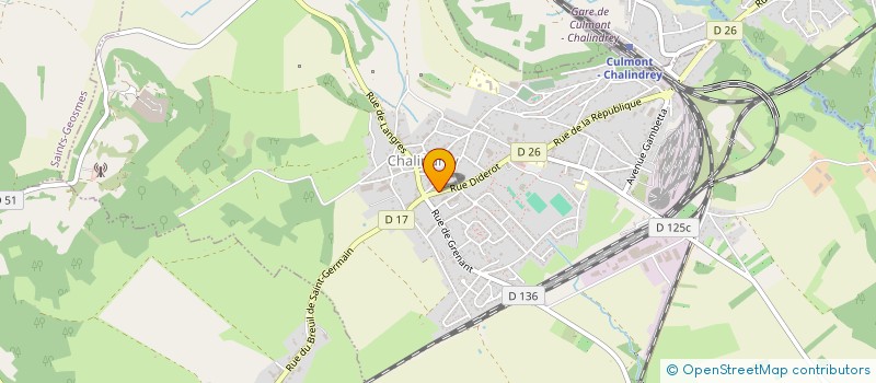 localisation de l'entreprise AUX CH'TIS SORCIERS à CHALINDREY