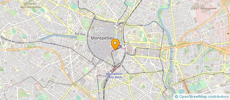 localisation de l'entreprise AUX CHAMPS ELYSEES S A à MONTPELLIER