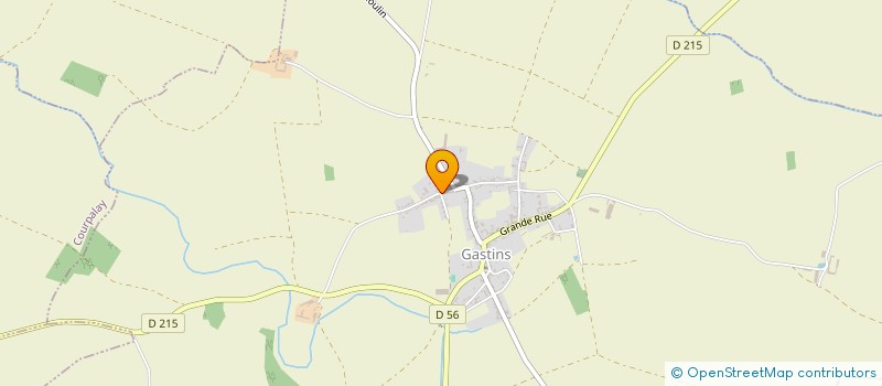 localisation de l'entreprise AUX CHATS DORMANTS  GASTINS