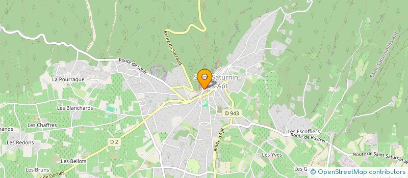 localisation de l'entreprise AUX CISEAUX DU COIN BY ELO  SAINT-SATURNIN-LES-APT