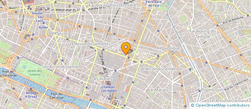 localisation de l'entreprise AUX CLIMATISEURS PARISIENS  PARIS