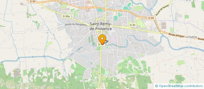 localisation de l'entreprise AUX COEURS DES HOMMES à SAINT-REMY-DE-PROVENCE