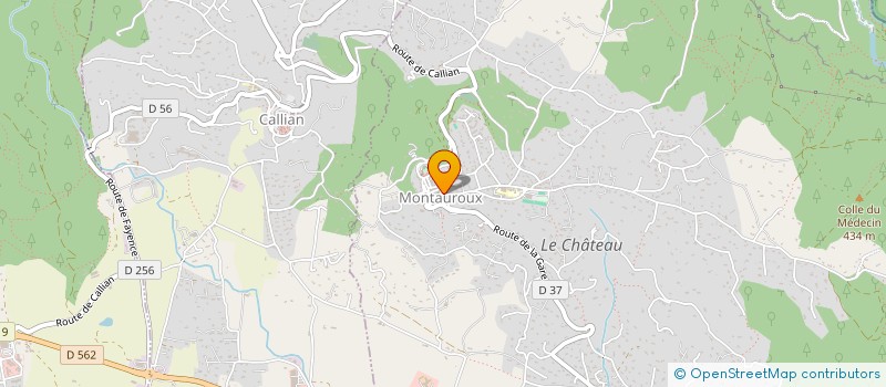 localisation de l'entreprise AUX COEURS DES SAISONS (A.C.D.S.) à MONTAUROUX