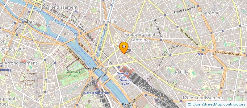 localisation de l'entreprise AUX COMPAGNONS TECHNICIENS à PARIS