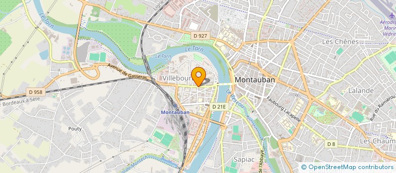 localisation de l'entreprise AUX CONFIDENCES  MONCLAR-DE-QUERCY