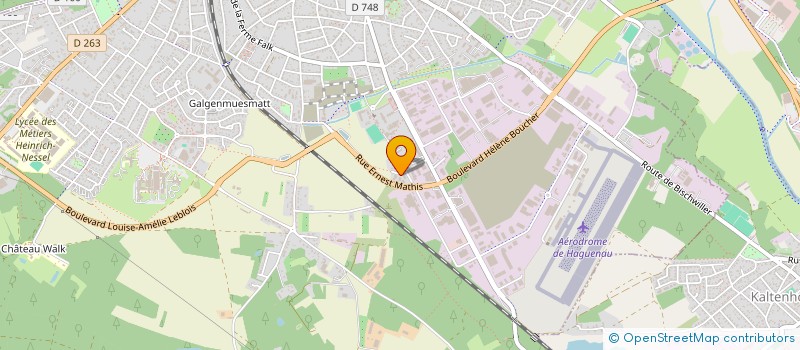 localisation de l'entreprise AUX CORBEAUX D'ODIN  HAGUENAU