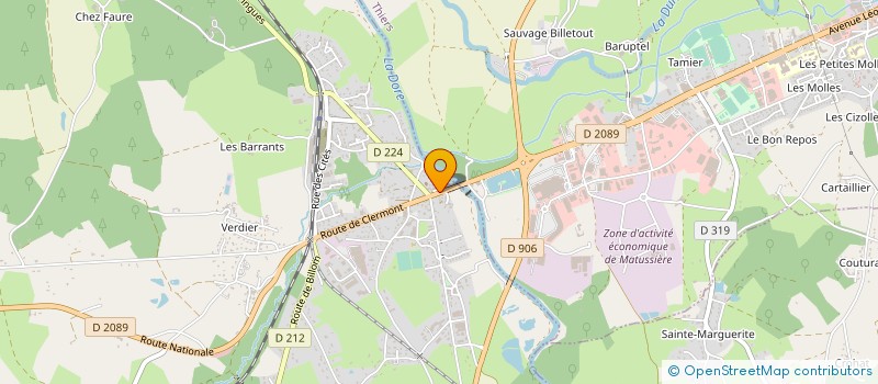 localisation de l'entreprise AUX COULEURS D' ANTAN  PESCHADOIRES