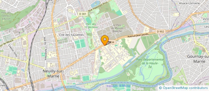 localisation de l'entreprise AUX COULEURS DE CLEMENTINE à NEUILLY-SUR-MARNE