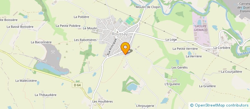 localisation de l'entreprise AUX COULEURS DU TEMPS à SEVREMOINE