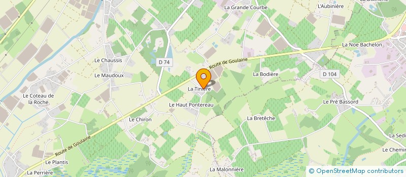 localisation de l'entreprise AUX COULEURS NANTAISES à SAINT-JULIEN-DE-CONCELLES