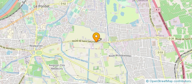 localisation de l'entreprise AUX COUTEAUX D'ARGENT  AVIGNON