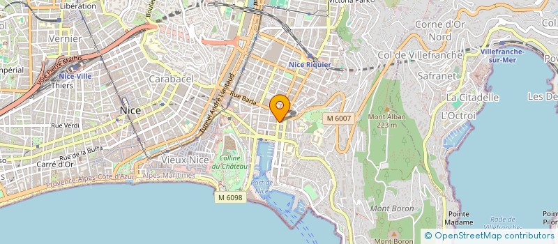 localisation de l'entreprise AUX CREPES KRAMPOUZ à NICE