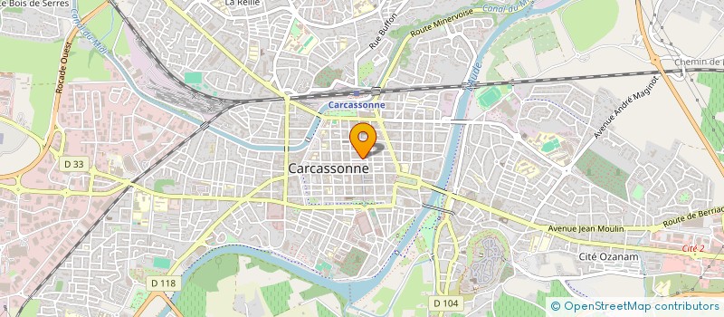 localisation de l'entreprise AUX CROISSANTS DES LICES à CARCASSONNE