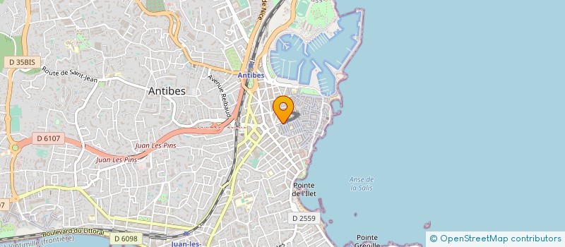 localisation de l'entreprise AUX DELICES ANTIBOIS à ANTIBES