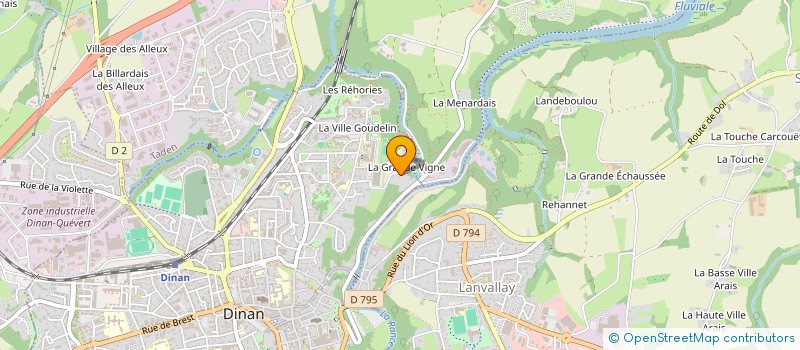 localisation de l'entreprise AUX DELICES CATALANS BRIAND  PLUMAUDAN