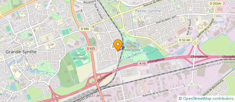 localisation de l'entreprise AUX DELICES CHAUDS à DUNKERQUE