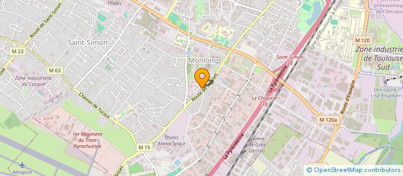 localisation de l'entreprise AUX DELICES D'AILLEURS à TOULOUSE