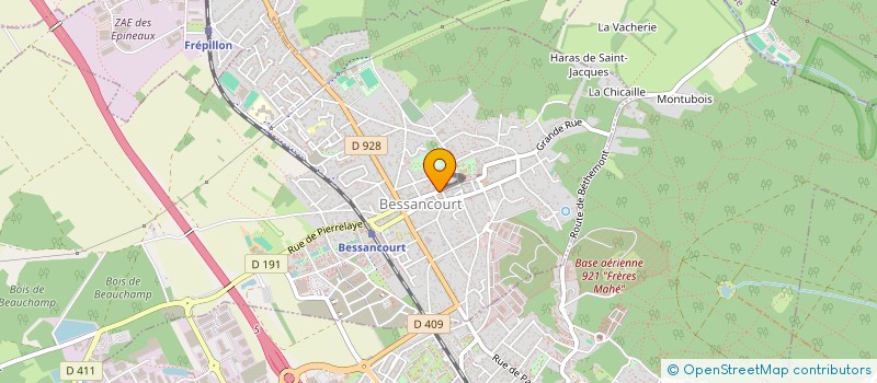 localisation de l'entreprise AUX DELICES D ANAIS à BESSANCOURT