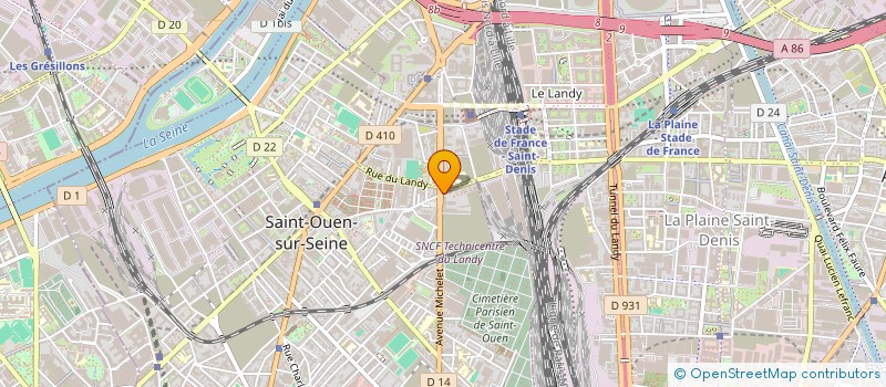 localisation de l'entreprise AUX DELICES D'ANATOLIE à SAINT-OUEN-SUR-SEINE