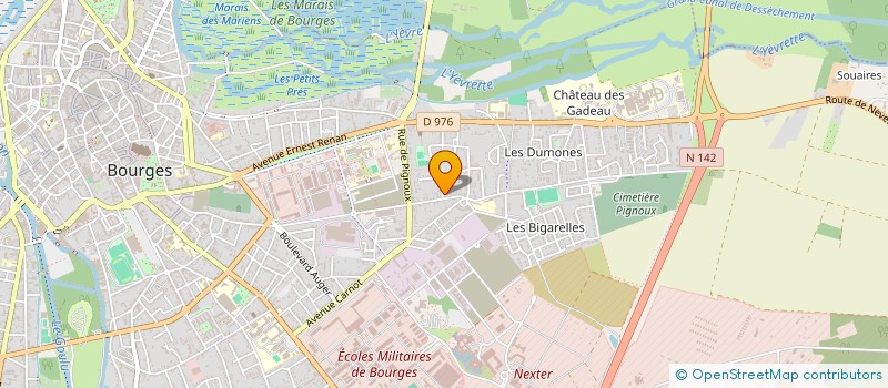 localisation de l'entreprise AUX DELICES D'ANGELIQUE à BOURGES