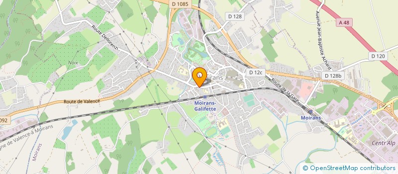 localisation de l'entreprise AUX DELICES D ANTAN  MOIRANS