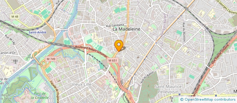 localisation de l'entreprise AUX DELICES D'AUGUSTINE à LA MADELEINE