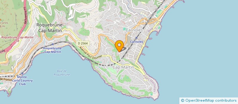localisation de l'entreprise AUX DELICES D'AUTREFOIS à ROQUEBRUNE-CAP-MARTIN
