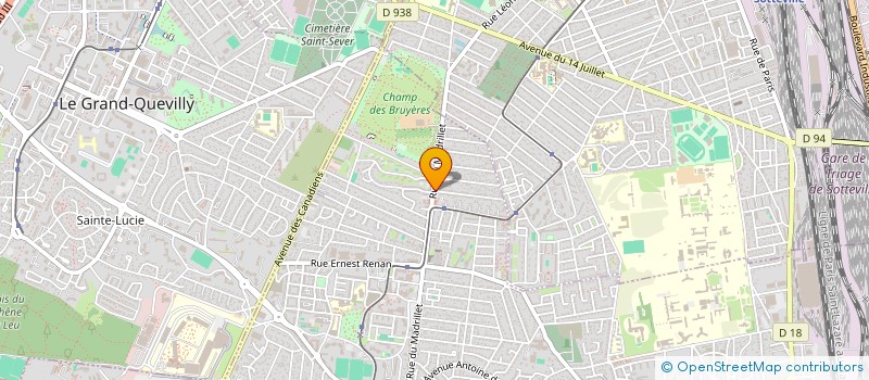 localisation de l'entreprise AUX DELICES D ELCI ET FRANCK  SAINT-ETIENNE-DU-ROUVRAY