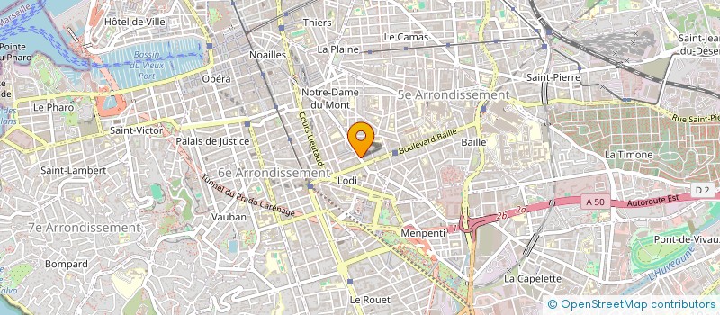 localisation de l'entreprise AUX DELICES D'ISTANBUL à MARSEILLE