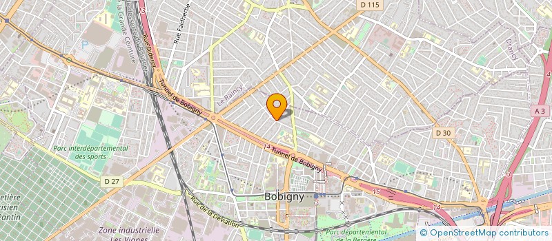 localisation de l'entreprise AUX DELICES DE BOBIGNY à BOBIGNY