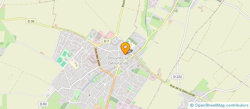 localisation de l'entreprise AUX DELICES DE CHARLOTTE à DOUVRES-LA-DELIVRANDE