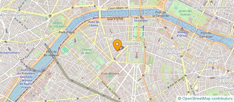 localisation de l'entreprise AUX DELICES DE CLAIRE à PARIS