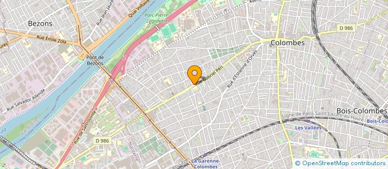 localisation de l'entreprise AUX DELICES DE COLOMBES à COLOMBES