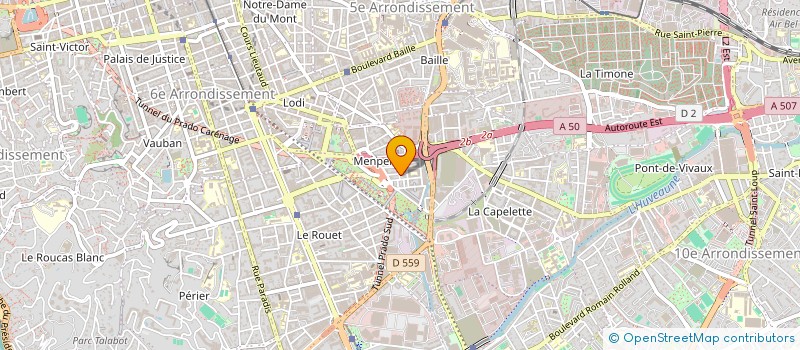 localisation de l'entreprise AUX DELICES DE CRIMEE à MARSEILLE