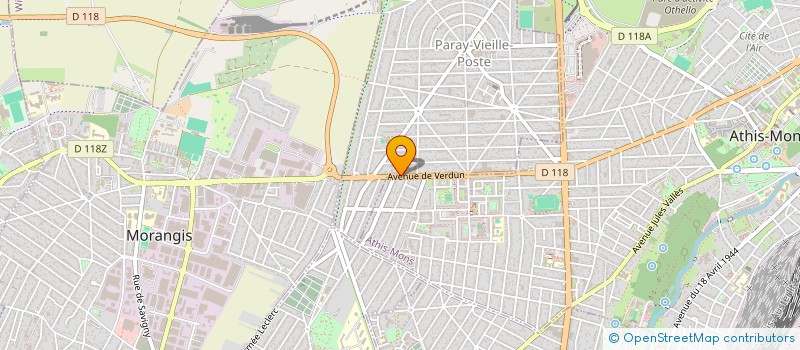 localisation de l'entreprise AUX DELICES DE DRISS à PARAY-VIEILLE-POSTE
