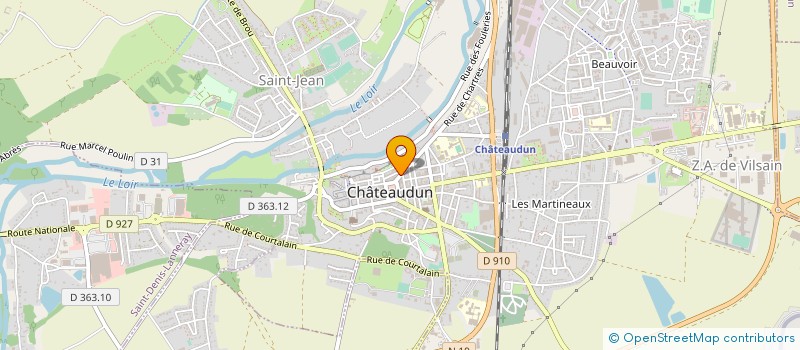 localisation de l'entreprise AUX DELICES DE DUNOIS à CHATEAUDUN
