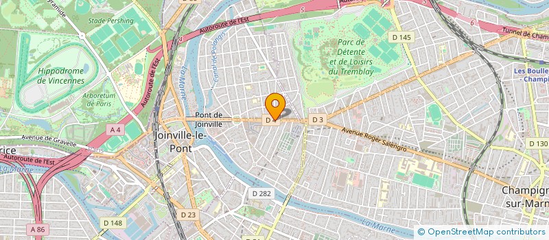 localisation de l'entreprise AUX DELICES DE GALLIENI à JOINVILLE-LE-PONT