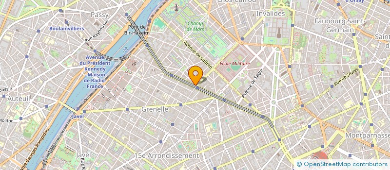 localisation de l'entreprise AUX DELICES DE GRENELLE  PARIS