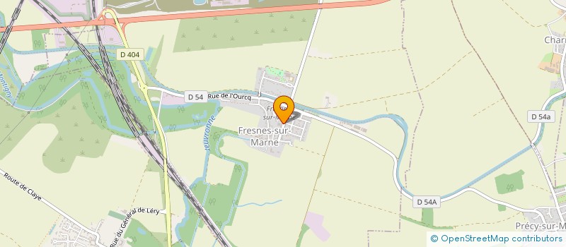 localisation de l'entreprise AUX DELICES DE J.S.  FRESNES-SUR-MARNE