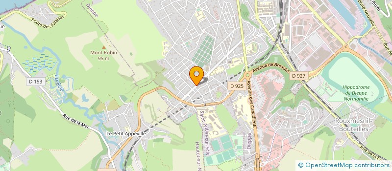 localisation de l'entreprise AUX DELICES DE JANVAL  DIEPPE