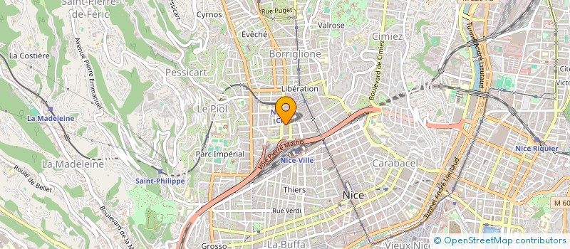 localisation de l'entreprise AUX DELICES DE JESSICA à NICE