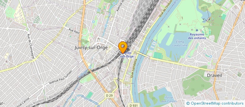 localisation de l'entreprise AUX DELICES DE JUVISY à JUVISY-SUR-ORGE