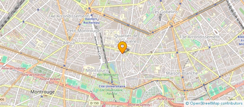 localisation de l'entreprise AUX DELICES DE KENZA  PARIS