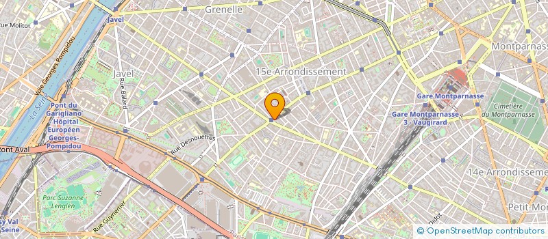 localisation de l'entreprise AUX DELICES DE L'ETOILE DU 15EME à PARIS