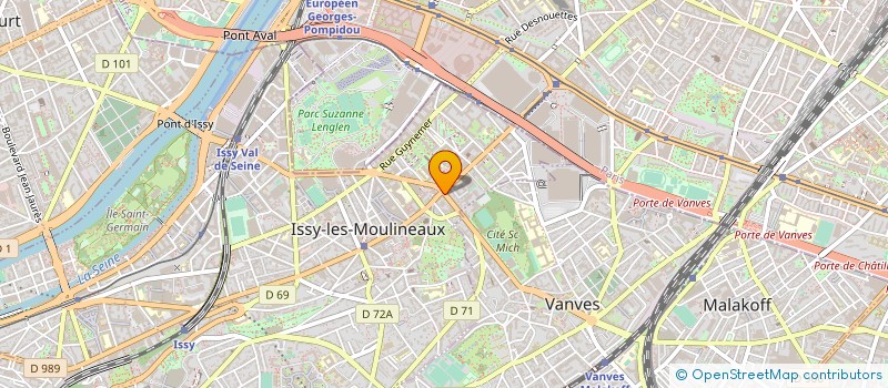 localisation de l'entreprise AUX DELICES DE L'ETOILE ISSY à ISSY-LES-MOULINEAUX