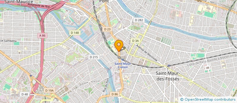 localisation de l'entreprise AUX DELICES  DE LA DETENTE à SAINT-MAUR-DES-FOSSES