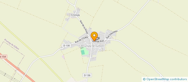 localisation de l'entreprise AUX DELICES DE LENA  PRUNAY-LE-GILLON