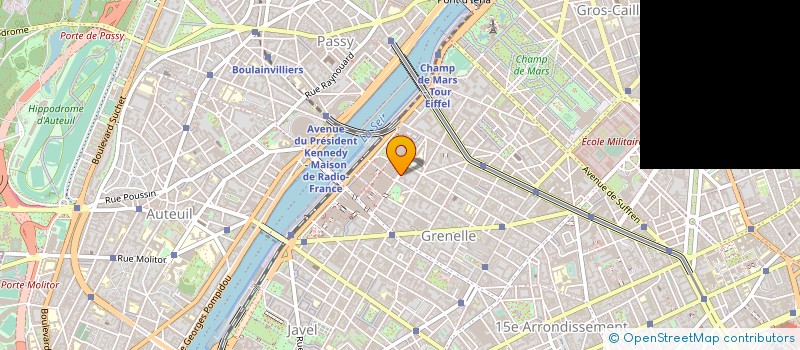 localisation de l'entreprise AUX DELICES DE MILLE ET UNE NUIT à PARIS