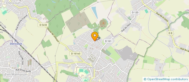 localisation de l'entreprise AUX DELICES DE NANCY  LEFOREST